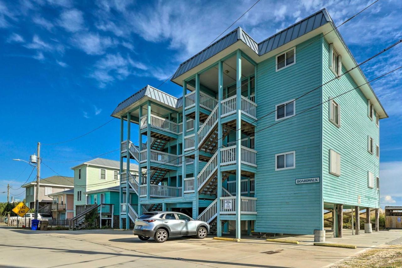 Carolina Beach Escape - Steps To The Boardwalk! Exterior photo